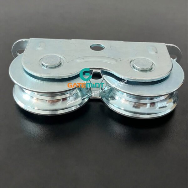 Bánh Xe Đôi Cổng Trượt Ray UV, D80 GateMint được thiết kế chắc chắn với khả năng chịu tải cao, giúp cổng vận hành ổn định và êm ái, chuyên sử dụng cho cổng lùa