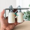 Bộ dẫn hướng cổng lùa 2 con lăn D40x60 GateMint bằng thép mạ kẽm kết hợp con lăn chất liệu nilong cao cấp dẫn hướng cổng lùa chống mài mòn giúp cổng trượt vận hành ổn định, giảm rung lắc và chống mài mòn hiệu quả