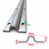 Ray U dày 3mm phi 21 chuyên dụng cho cổng lùa, thiết kế chắc chắn giúp cổng lùa êm ái và bền bỉ theo thời gian