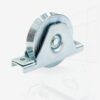 Bánh Xe Cổng Lùa – Ray U21 – D80 – Thép Mạ Kẽm Chống Gỉ