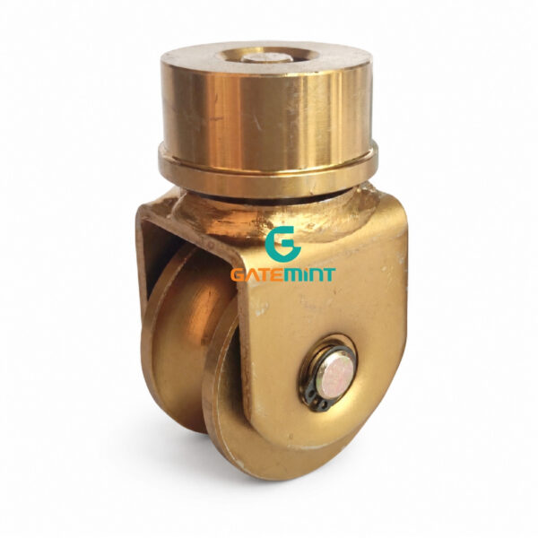 Bánh Xe Xoay 360 Độ Trượt Ray U, D60 thương hiệu GateMint được thiết kế chắc chắn với khả năng xoay linh hoạt, chịu tải cao giúp cổng trượt vận hành ổn định và giảm ma sát hiệu quả chuyên dụng cho cổng lùa cong