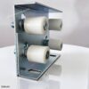 Bộ dẫn hướng cổng lùa 4 con lăn D40x44 GateMint bằng thép mạ kẽm kết hợp con lăn chất liệu nilong cao cấp chống mài mòn giúp cổng trượt vận hành ổn định, giảm rung lắc và chống mài mòn hiệu quả