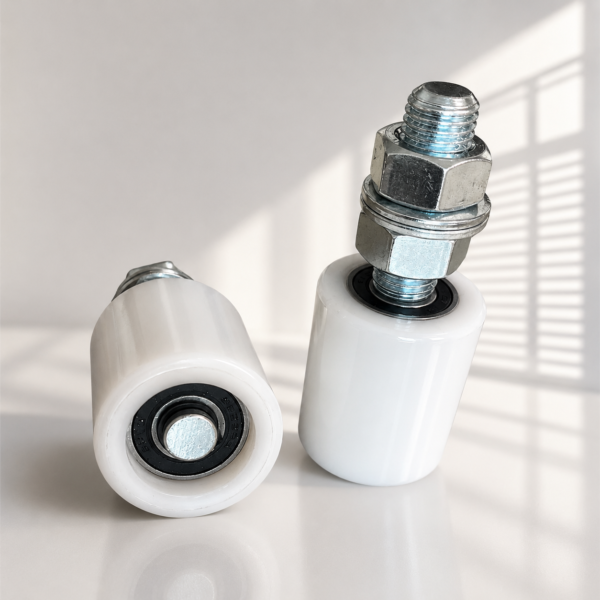 Bộ Con Lăn Dẫn Hướng Cổng Lùa D50x60 - Chất Liệu Nylong - Điều Hướng Cổng Trượt Chính Xác