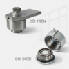 Bản Lề Cối Xoay Cao Cấp Dành Cho Cổng Mở Cánh - Chất Liệu Thép Mạ Kẽm Chống Gỉ - Tải Trọng Cao