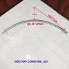 Đoạn Ray Cong chuyên dụng Cho Cổng Lùa Cong giúp dẫn hướng cổng lùa đúng hướng theo góc cong, giúp cổng chạy mượt mà không lo bị lệch hướng