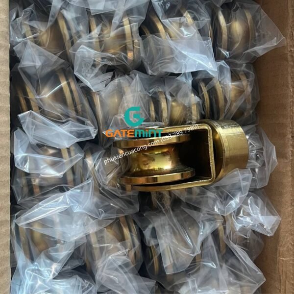 Bánh Xe Xoay 360 Độ Trượt Ray U, D60 thương hiệu GateMint được thiết kế chắc chắn với khả năng xoay linh hoạt, chịu tải cao giúp cổng trượt vận hành ổn định và giảm ma sát hiệu quả chuyên dụng cho cổng lùa cong