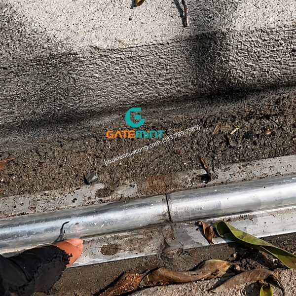 Ray U dày 3mm phi 21 chuyên dụng cho cổng lùa, thiết kế chắc chắn giúp cổng lùa êm ái và bền bỉ theo thời gian