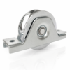 Bánh Xe Cổng Trượt Rãnh U D80 Đế Gắn Âm GateMint chất liệu thép mạ kẽm bạc đạn cao cấp, giúp cổng lùa vận hành êm ái, không gây tiếng ốn, chịu tải tốt và chống mài mòn hiệu quả, chuyên sử dụng cho cổng lùa