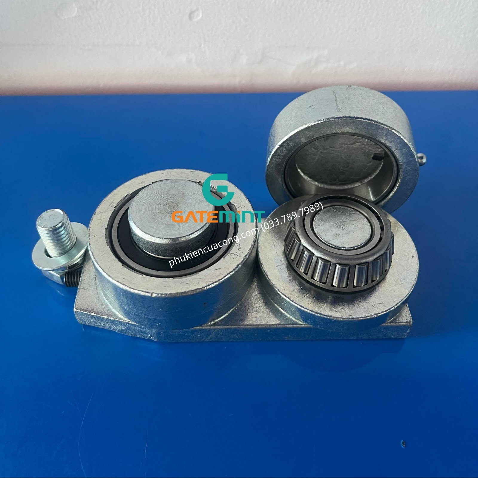 BẢN LỀ CỐI XOAY 360 ĐỘ VÒNG BI CÔN CHỊU TẢI CAO Gatemint vòng bi đũa chuyên dùng cho cổng mở cánh, xoay nhẹ êm, không giới hạn góc mở, giúp giảm tải cho cổng hiệu quả. Phù hợp với tất cả mẫu cổng mở cánh