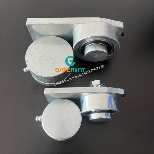 BẢN LỀ CỐI XOAY 360 ĐỘ VÒNG BI CÔN CHỊU TẢI CAO Gatemint vòng bi đũa chuyên dùng cho cổng mở cánh, xoay nhẹ êm, không giới hạn góc mở, giúp giảm tải cho cổng hiệu quả. Phù hợp với tất cả mẫu cổng mở cánh