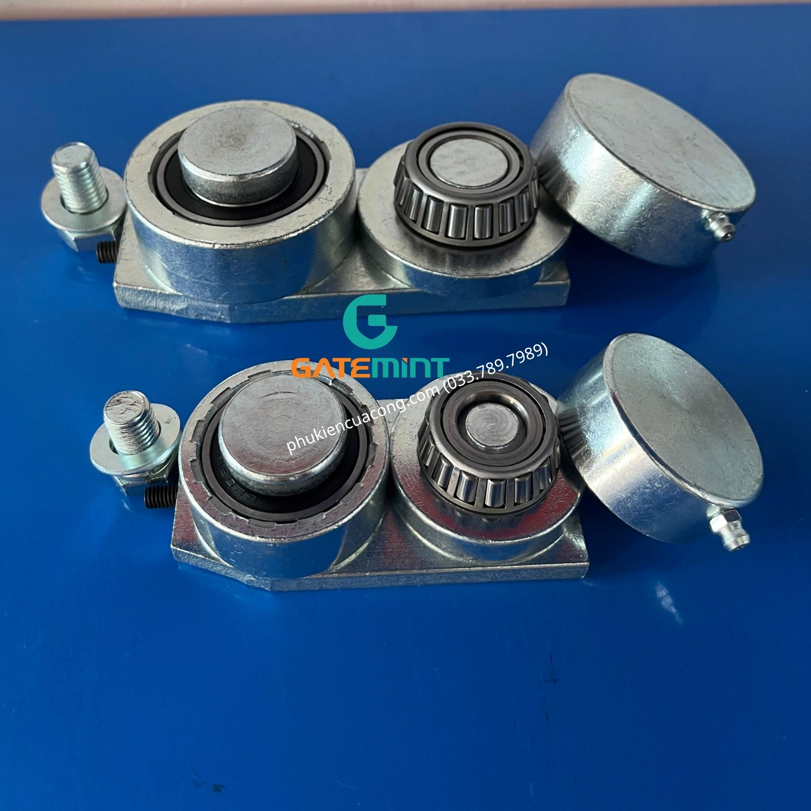 BẢN LỀ CỐI XOAY 360 ĐỘ VÒNG BI CÔN CHỊU TẢI CAO Gatemint vòng bi đũa chuyên dùng cho cổng mở cánh, xoay nhẹ êm, không giới hạn góc mở, giúp giảm tải cho cổng hiệu quả. Phù hợp với tất cả mẫu cổng mở cánh
